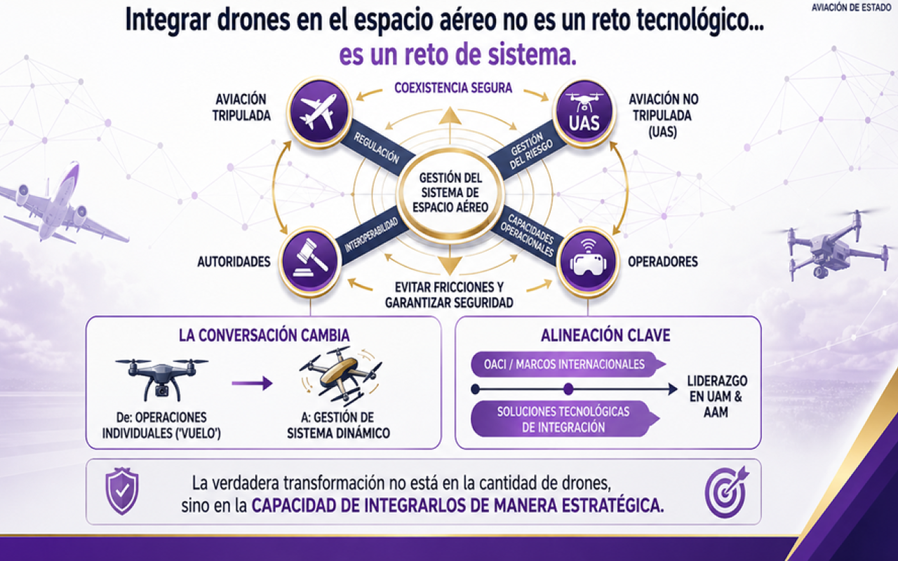 AAAES lanza campaña estratégica “Detecta bien. Interviene seguro” para fortalecer la seguridad aeroportuaria frente a las nuevas amenazas UAS y C-UAS