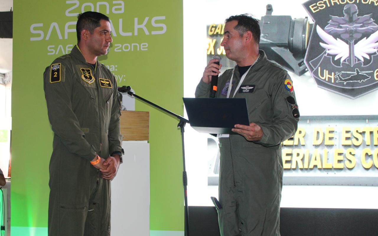 Certificaciones a productos aeronáuticos colombianos que fortalecen la Aviación de Estado