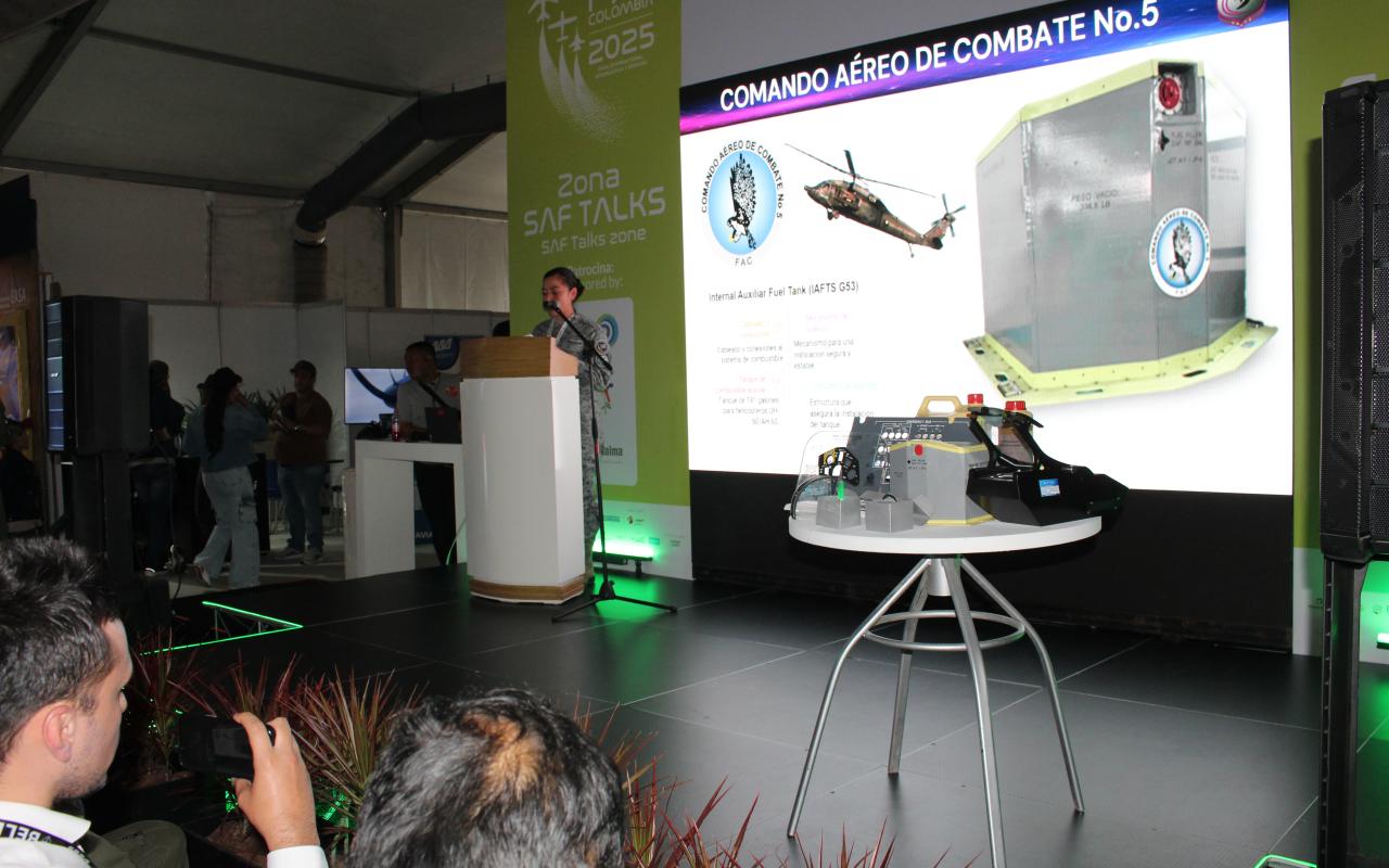Certificaciones a productos aeronáuticos colombianos que fortalecen la Aviación de Estado