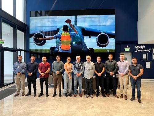Culmina con Éxito la Visita Técnica y Capacitación en Certificación Aeronáutica en el Centro de Entrenamiento de Embraer