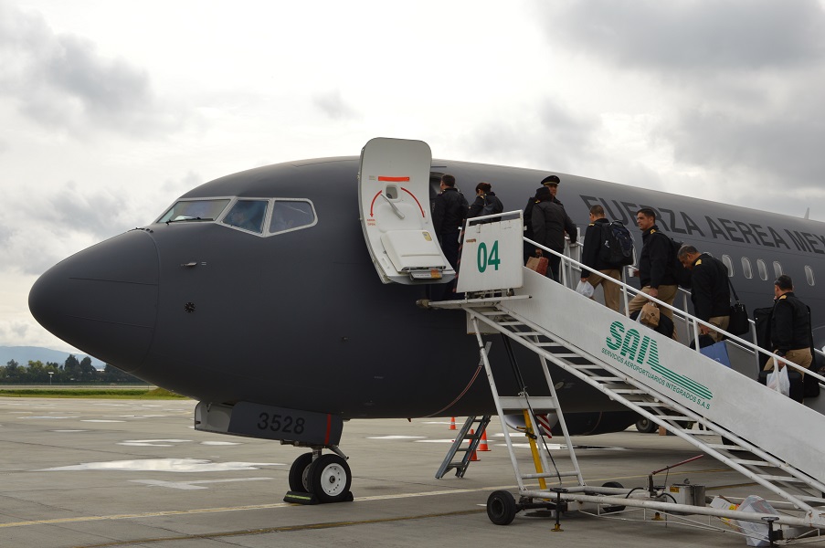 Integrantes de las Fuerzas Armadas de México visitaron Colombia