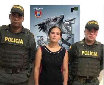 En operación conjunta y coordinada, capturada alias “Erika” segunda cabecilla del frente Alfredo Gómez Quiñones del Eln