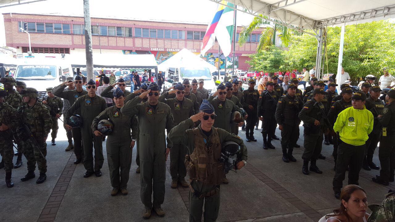 Desde el aire la Fuerza Aérea refuerza la seguridad en el Valle del Cauca