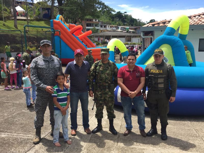 Fuerza Aérea realiza jornada de salud en el municipio de Campamento, Antioquia 