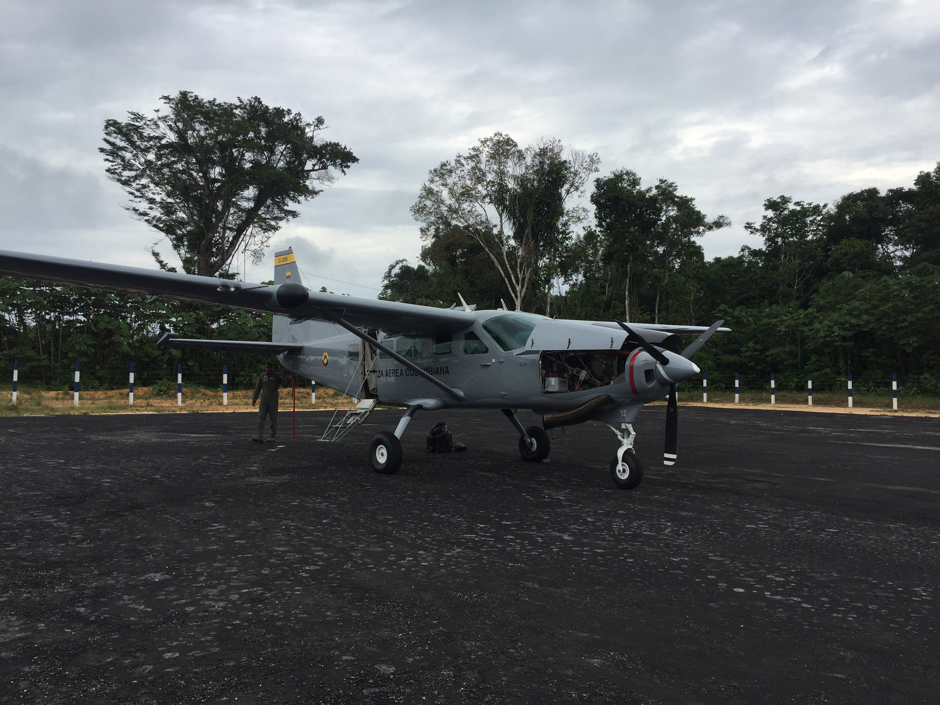 Fuerza Aérea Colombiana hace historia en la Amazonía