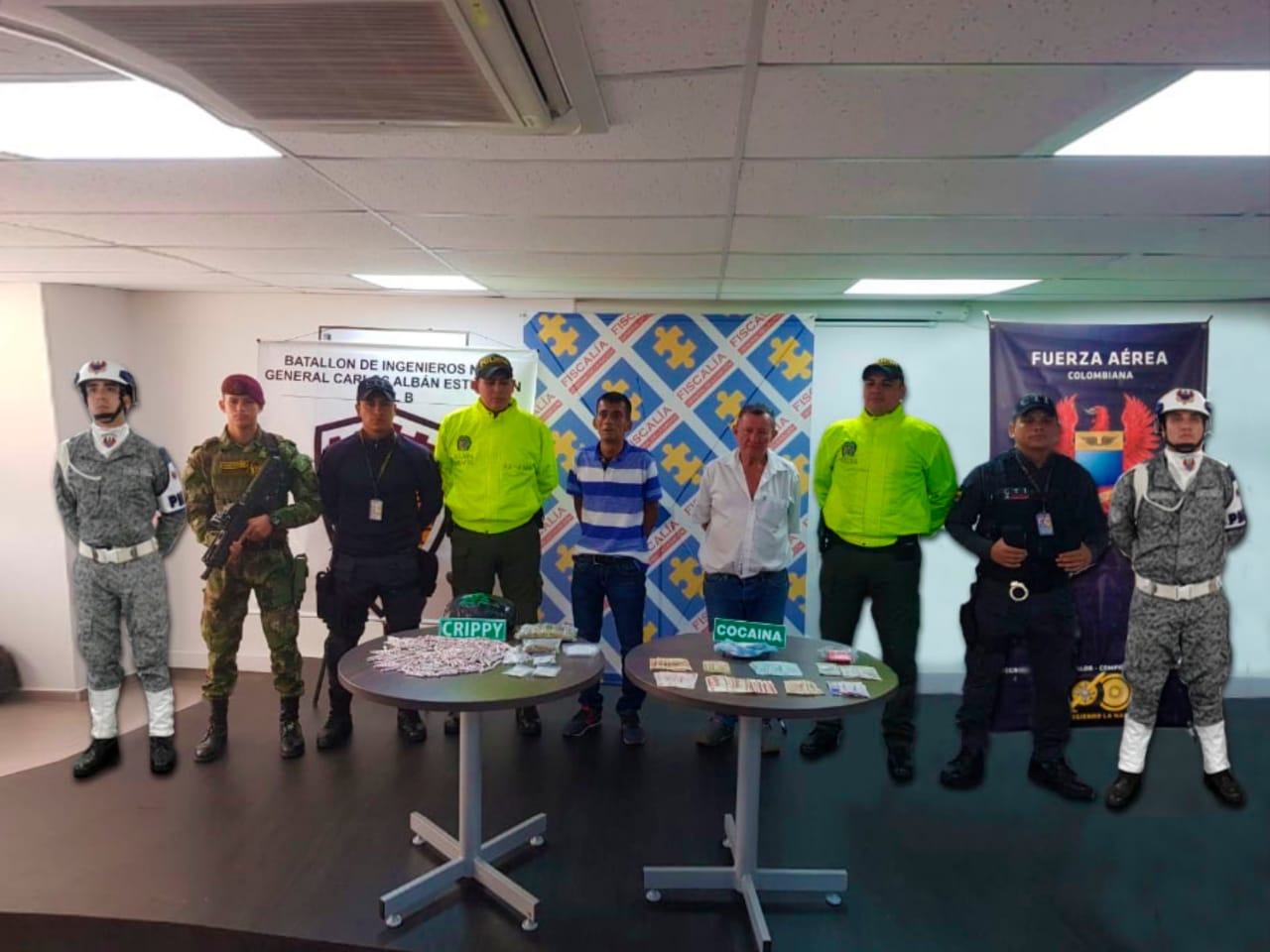 Golpe a grupos delincuenciales organizados en el oriente del País 