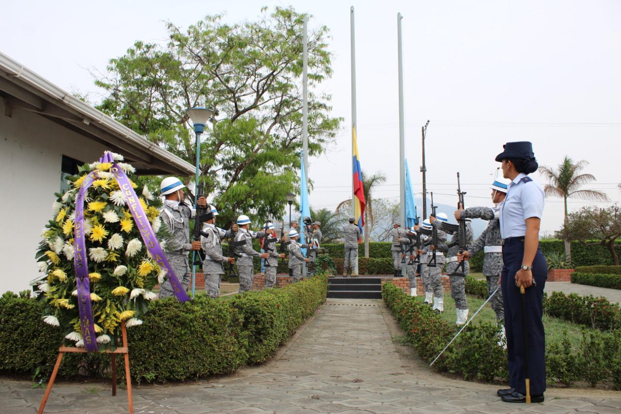 Un sentido homenaje a las víctimas fue realizado en el Grupo Aéreo del Casanare