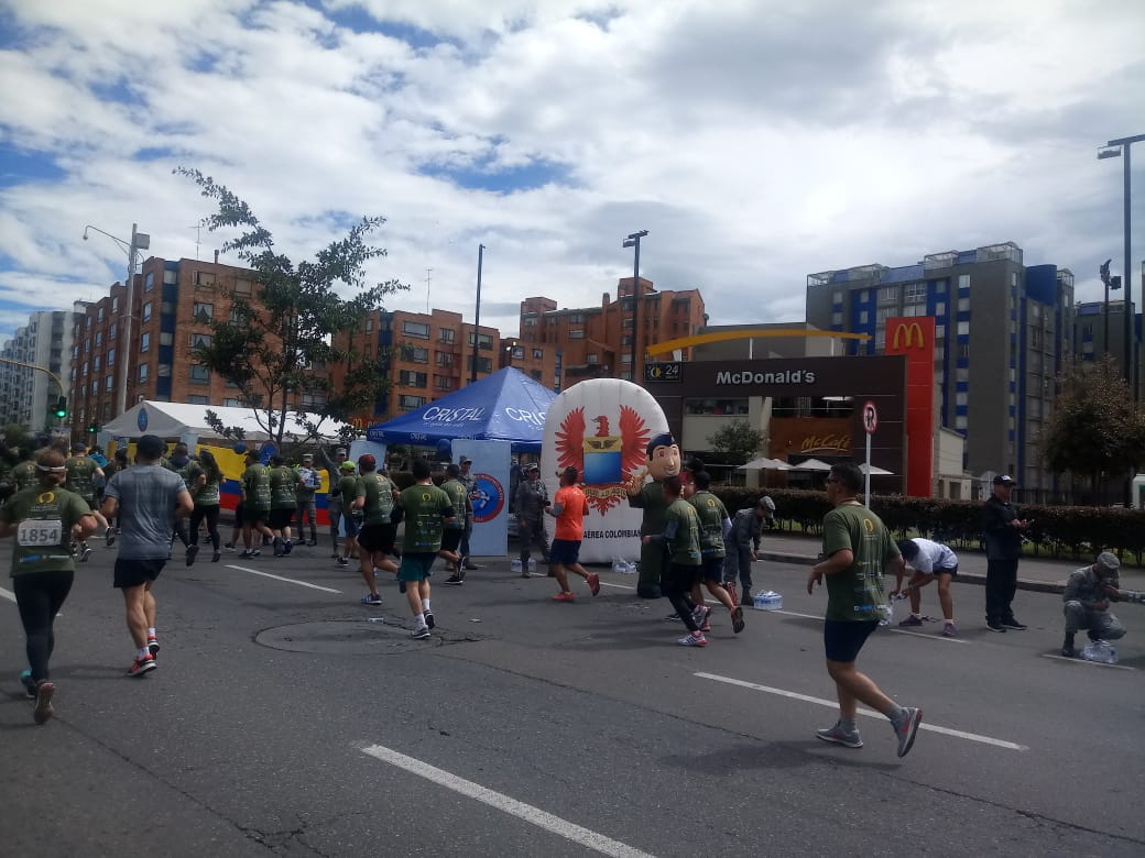 Se Cumplió la Versión Doce de la "Carrera por los Héroes" en Bogotá