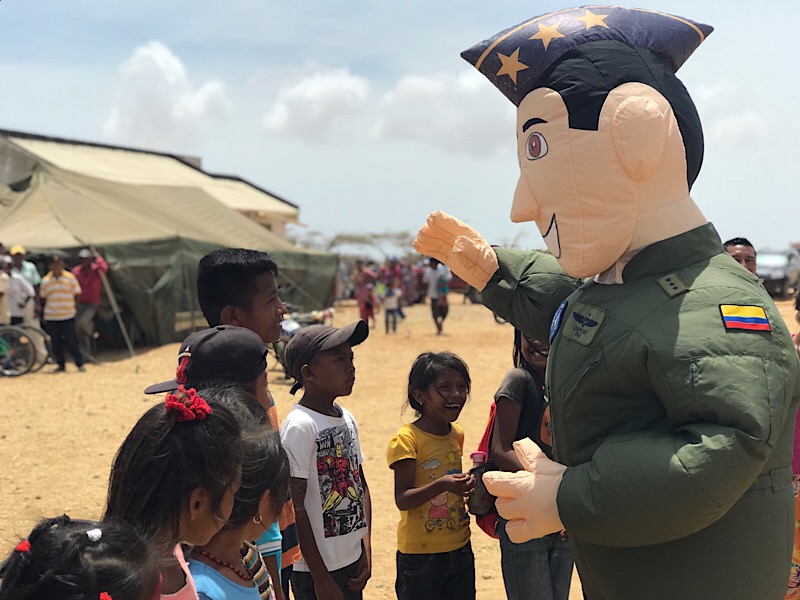 La Fuerza Aérea Colombina llegará a Bahía Portete con salud y bienestar 