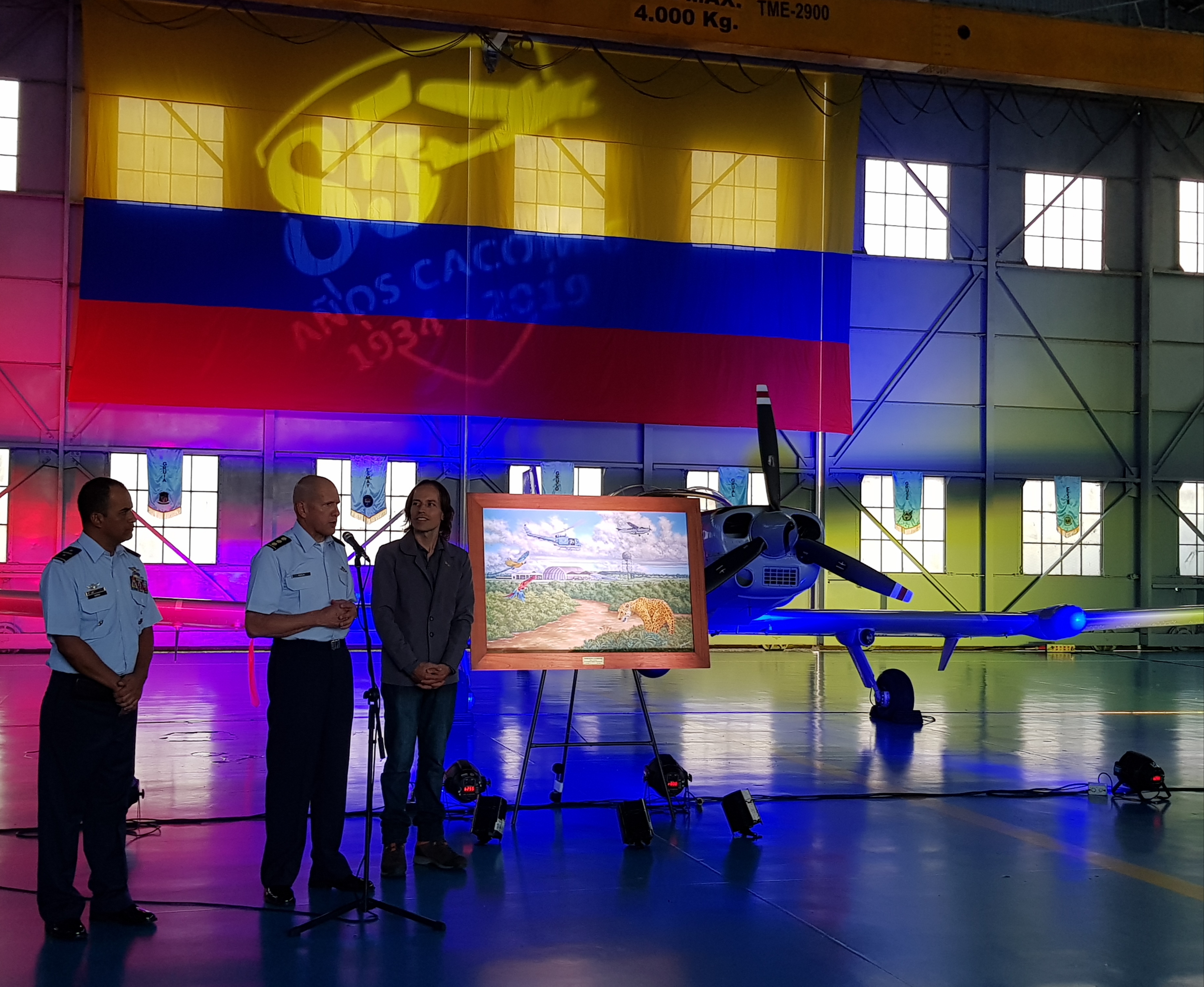 Fuerza Aérea Colombiana conmemora 85 de servicio en el Caquetá y el putumayo