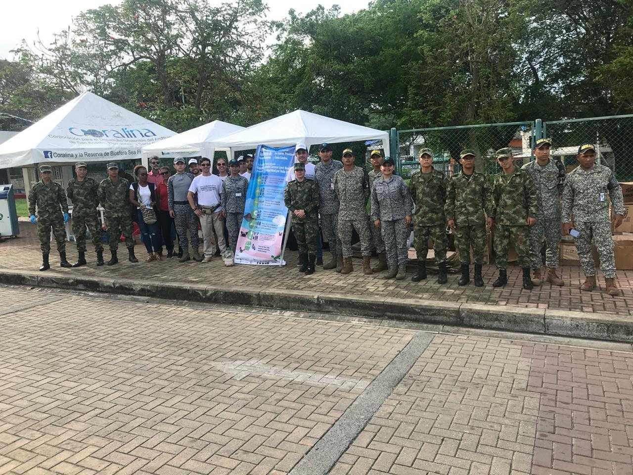 En la  III Gran Jornada de Recolección de Residuos Posconsumo está presente la Fuerza Aérea Colombiana
