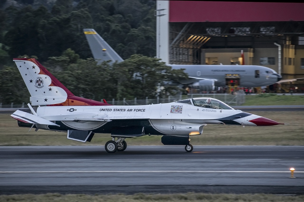 Colombia recibe a los Thunderbirds para celebrar los 100 años de la Fuerza Aérea