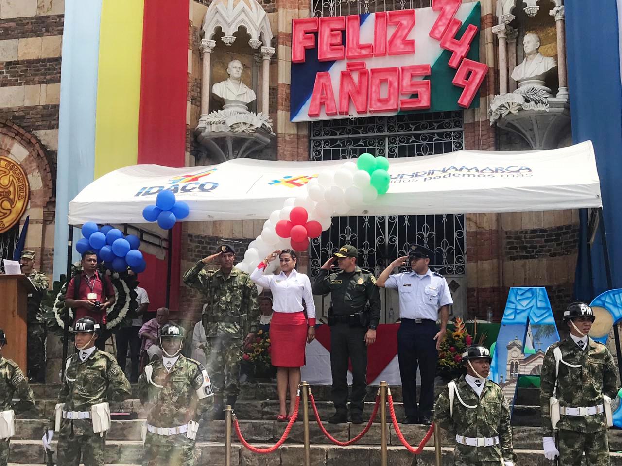 Agua de Dios celebró sus 149 años de existencia al lado de la Fuerza Aérea Colombiana  
