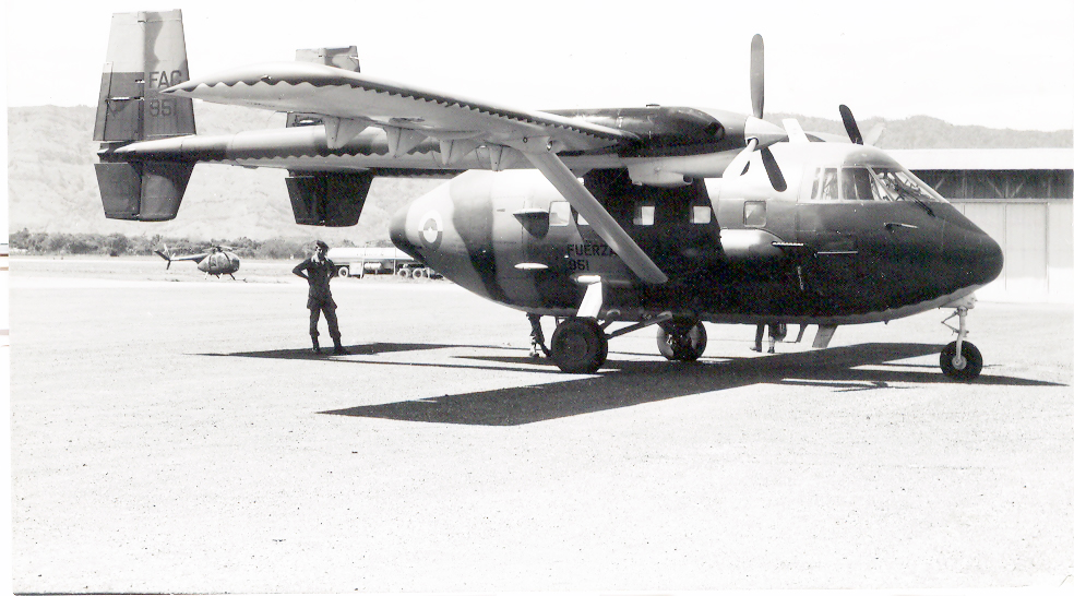 #TBT Recordamos el FAC 951, una de las tres aeronaves Arava que llegaron a la Fuerza Aérea Colombiana en 1980.