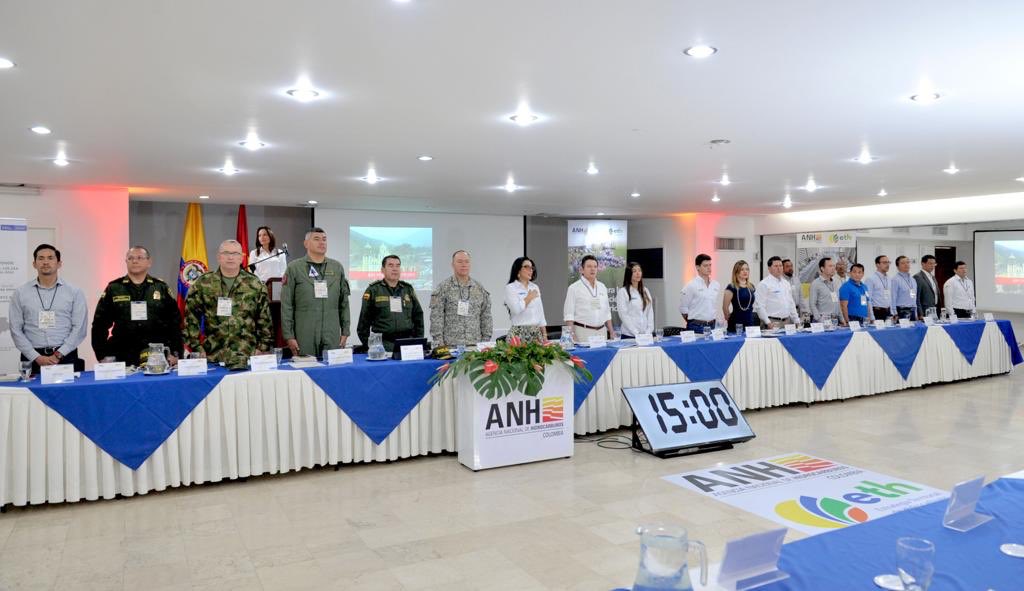 Fuerza Aérea Colombiana participó en el Comité Regional de Hidrocarburos en Cúcuta