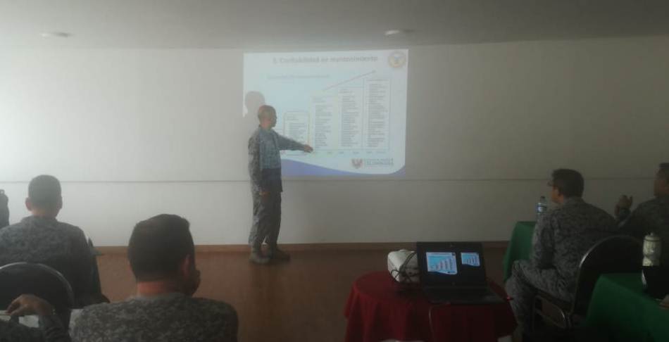 Comando Aéreo de Mantenimiento lidera curso de Inspector Técnico de la Fuerza Aérea Colombiana 