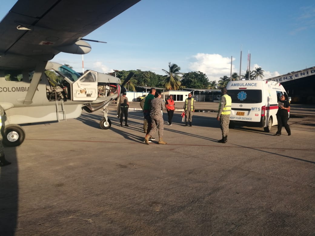 La Ambulancia con alas cumple con éxito su misión en las Islas
