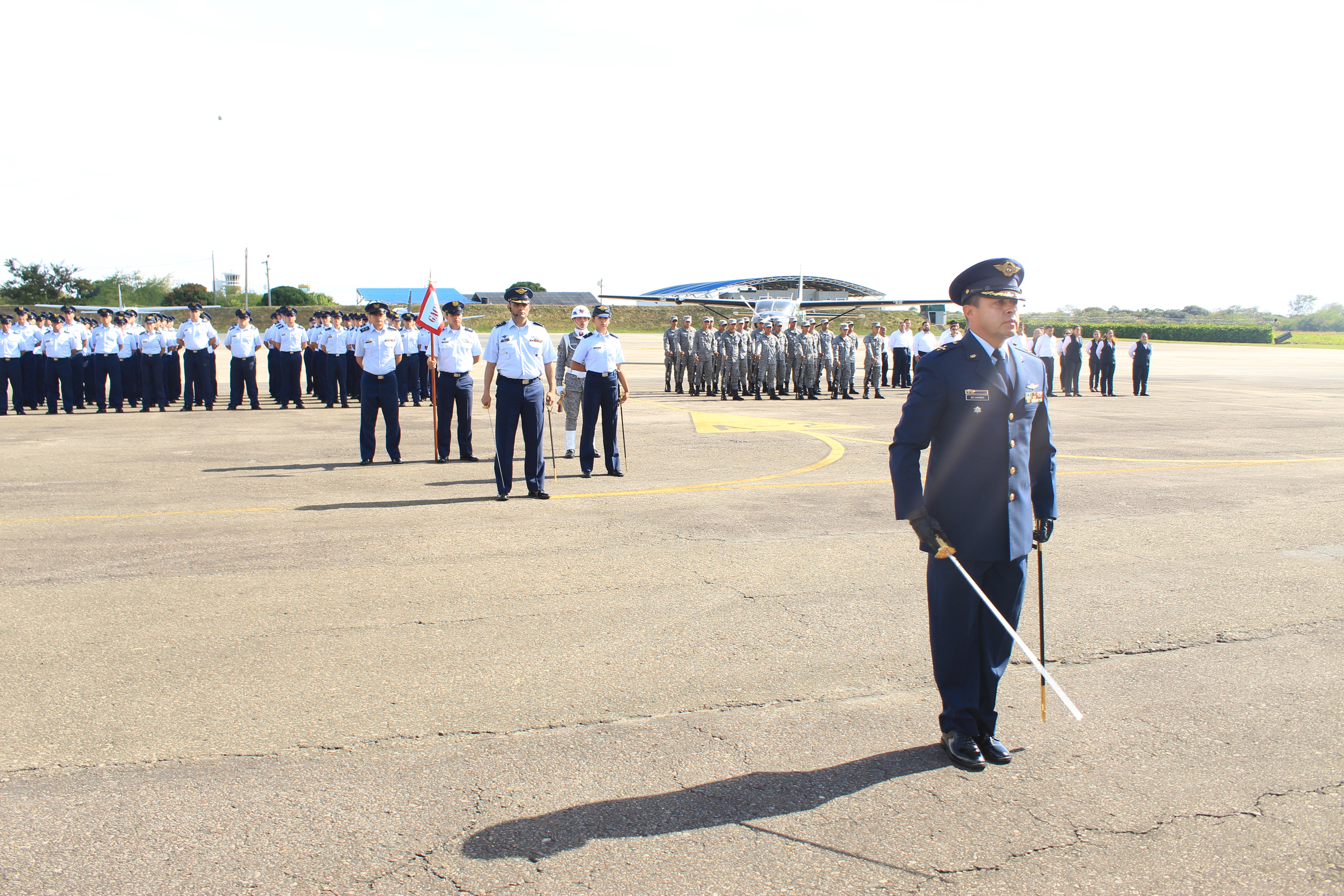 El coronel Édgar Alexander Salamanca recibe el comando del Grupo Aéreo del Casanare