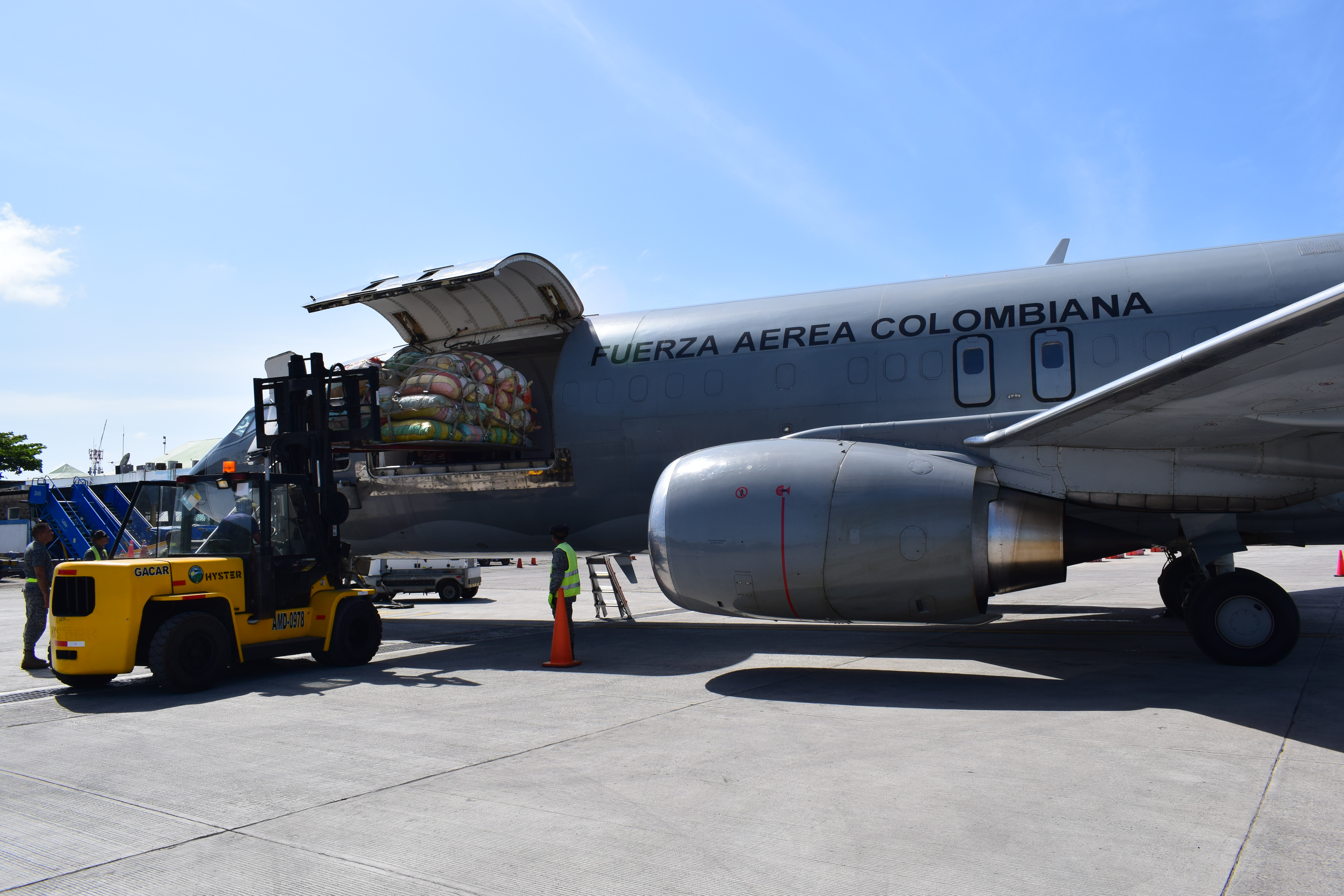 Alrededor de 4.400 libras de material de reciclaje se evacuaron desde la isla de San Andrés hacia la ciudad de Bogotá