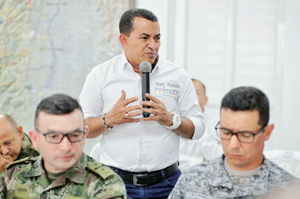 En Santa Rosa, se llevó a cabo el primer consejo de seguridad del sur de Bolívar