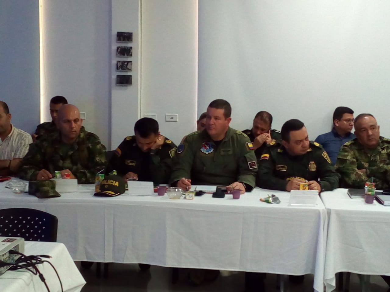 Fuerza Aérea ratificó su compromiso con el Bajo Cauca antioqueño durante consejo de seguridad