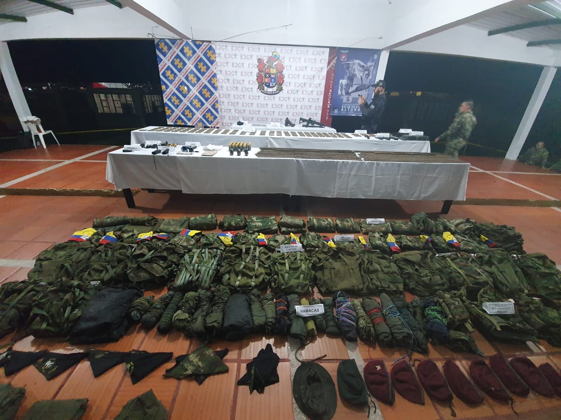 Fuerza Aérea Colombiana y Ejercito Nacional disminuyen accionar delictivo en el Putumayo.