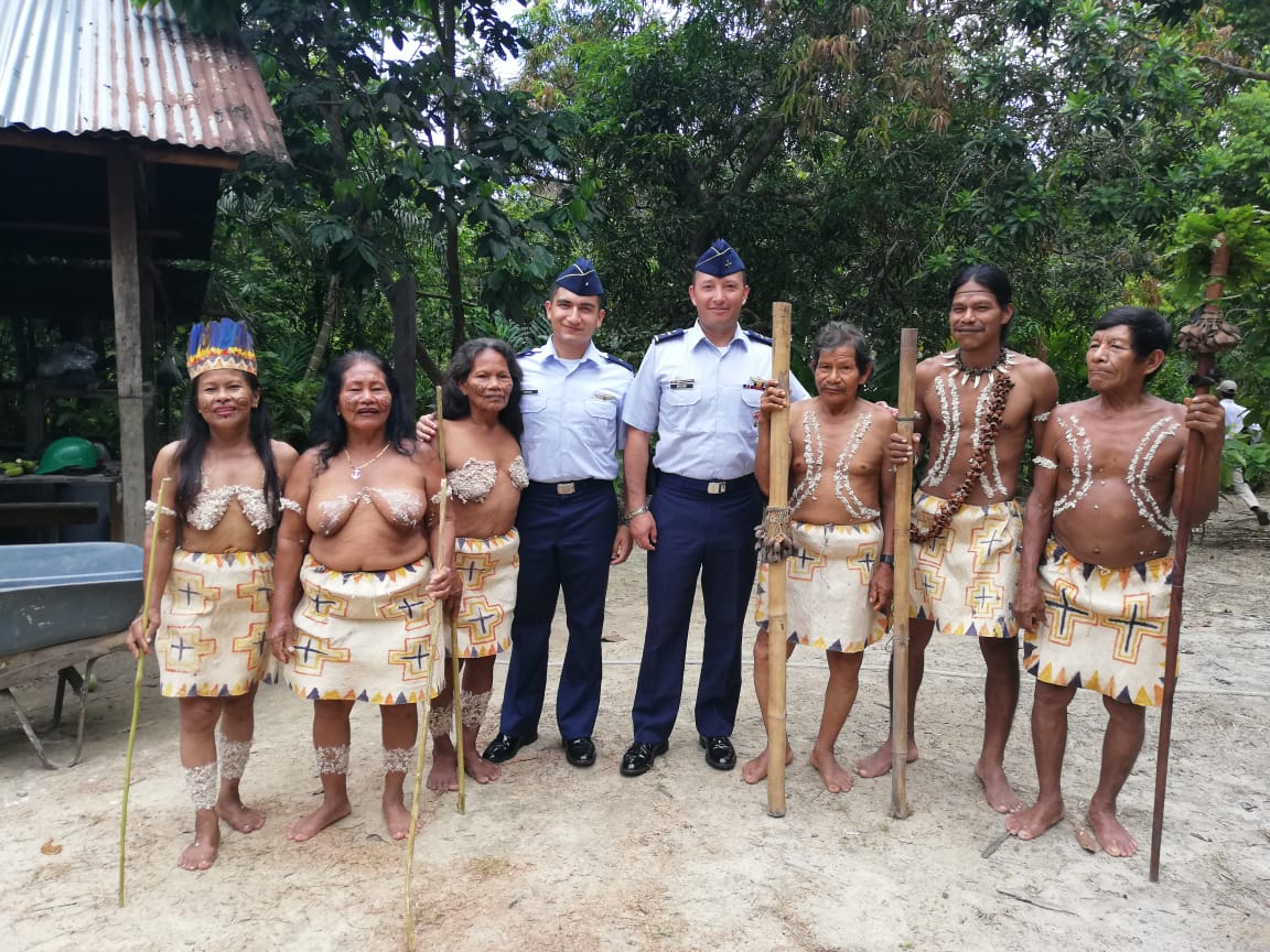En escenario de participación la FAC estuvo presente en Maloka indígena de la comunidad Monilla Amena en el Amazonas