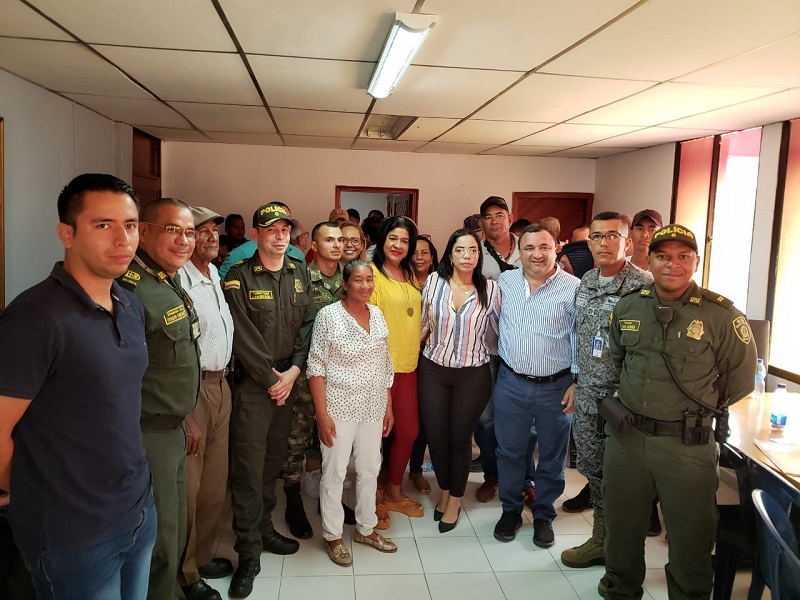 El CACOM 3 se reunió con autoridades de Atlántico y Bolívar