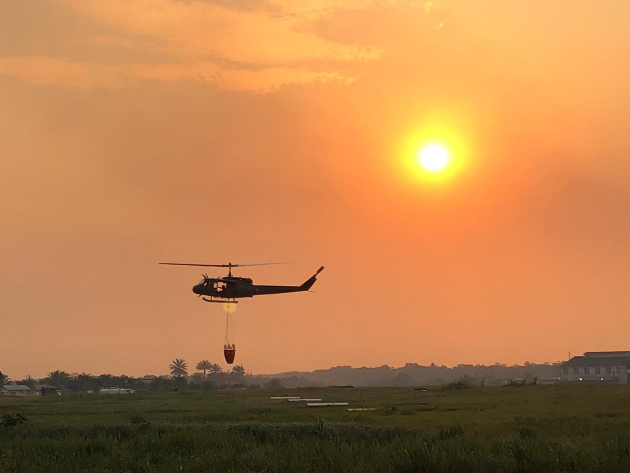 El Comando Aéreo de Combate No. 6 (CACOM6) hace frente a los incendios forestales en la región Amazónica