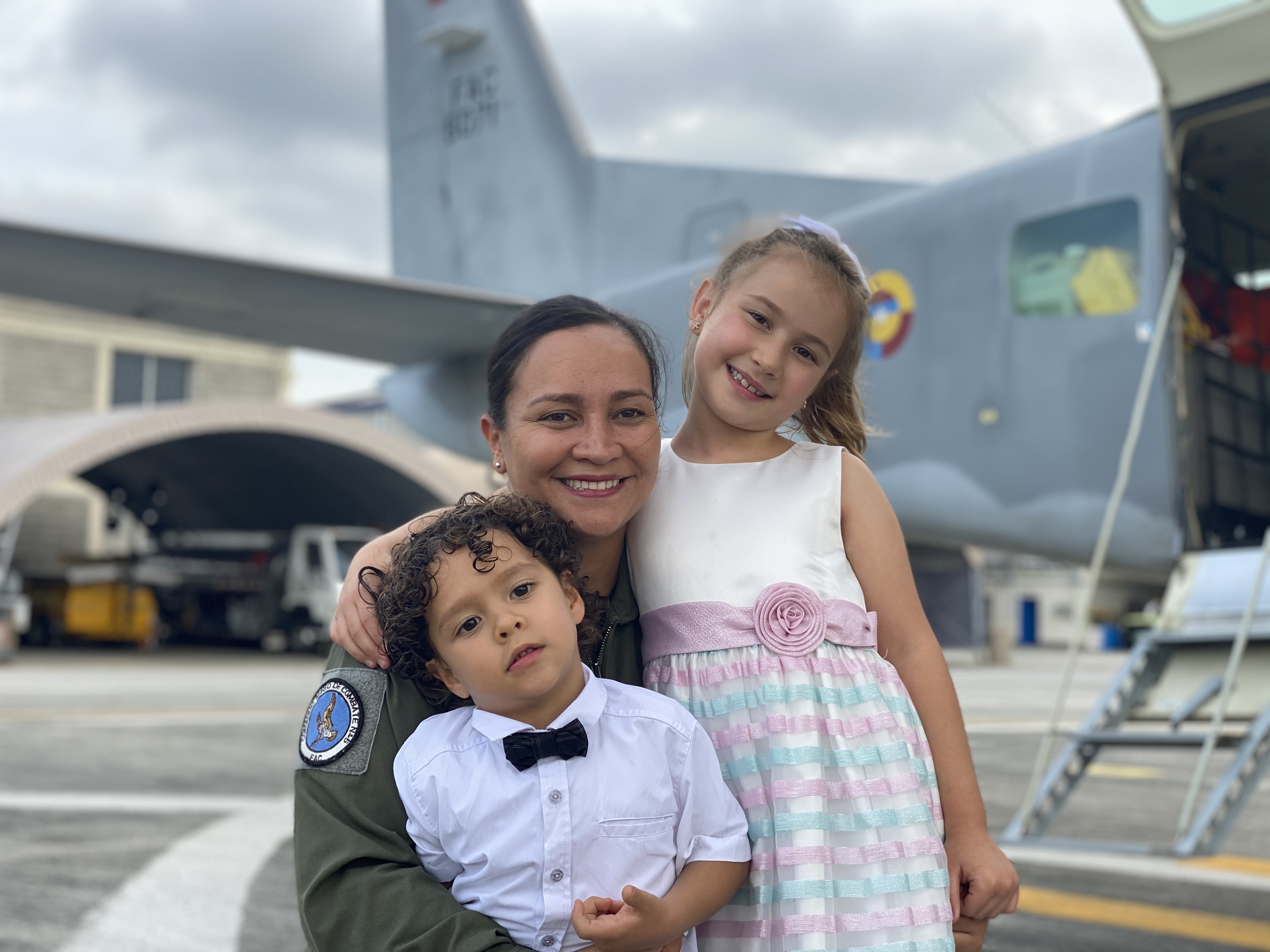 Ser madre militar es un privilegio, es algo que te mueve y te motiva a darlo todo