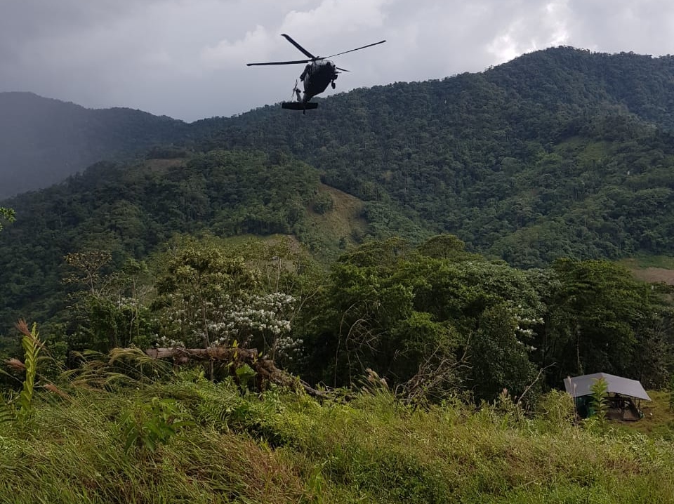 Destruidos 13 laboratorios al servicio del narcotráfico en Chocó
