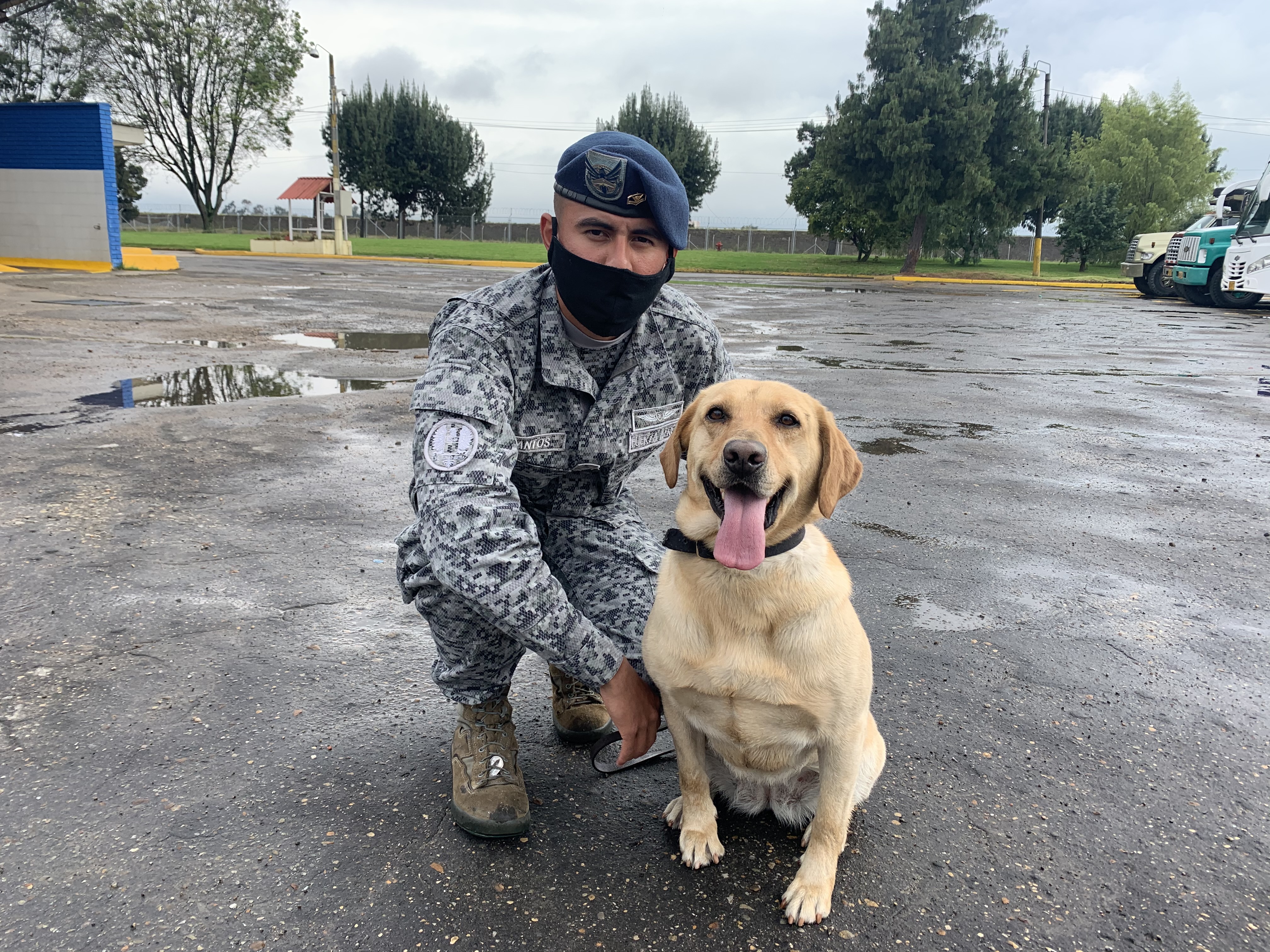 Militar y guía canino: pasión por la labor