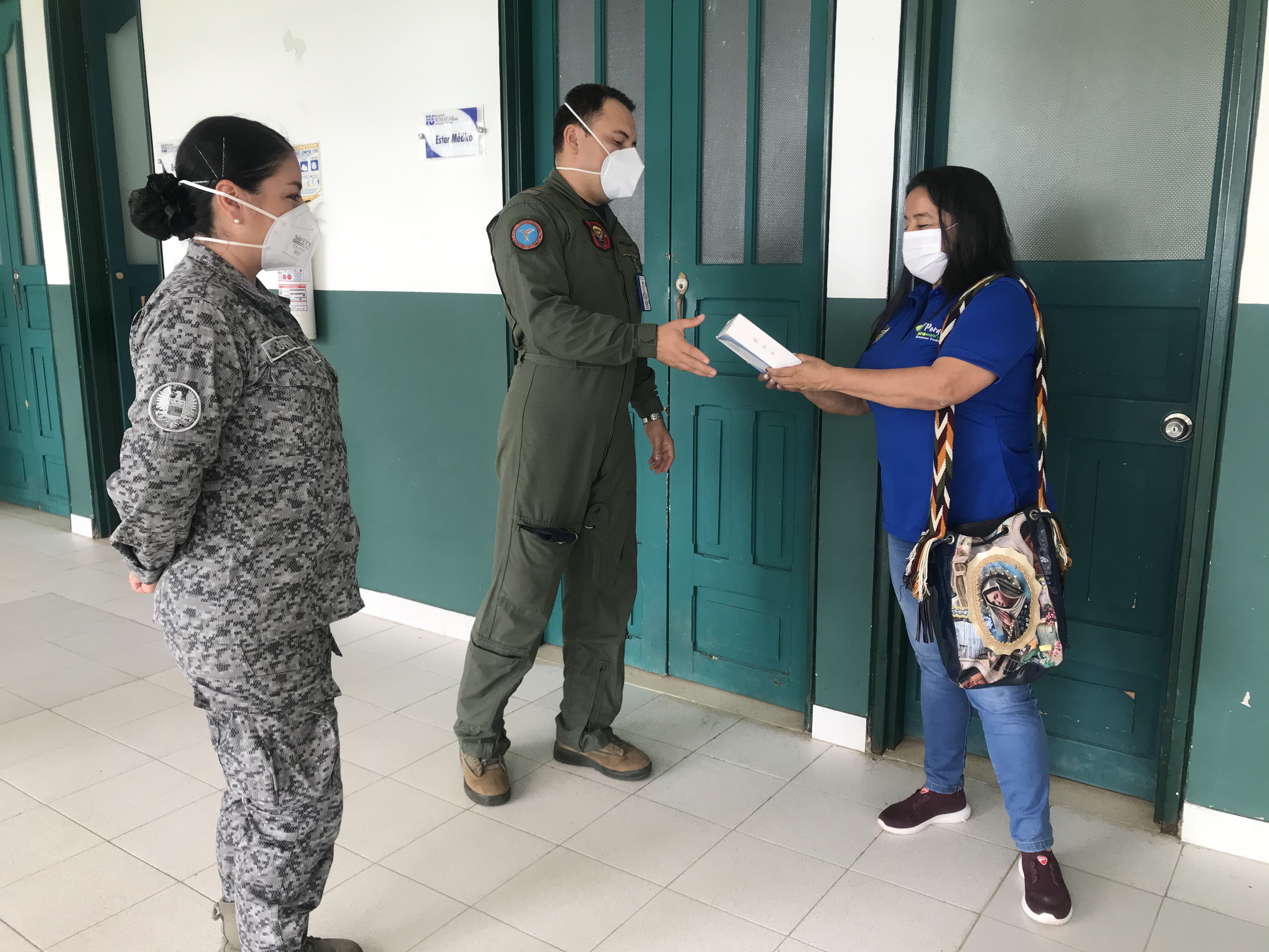 Su Fuerza Aérea continúa apoyando Hospitales del Tolima 