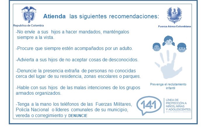 Campaña de Prevención de Reclutamiento en Madrid Cundinamarca