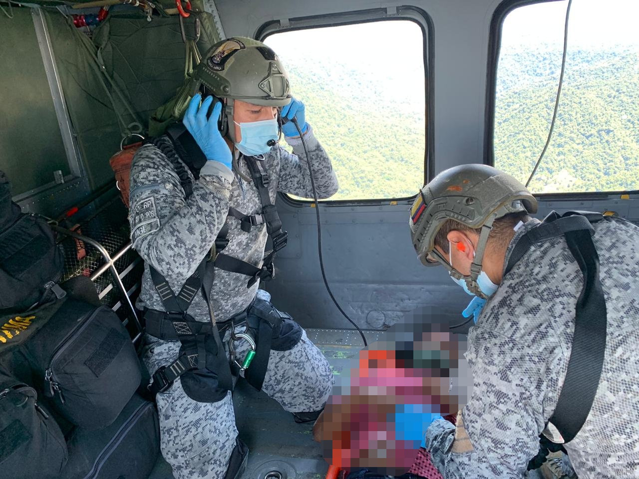 Menor mordido por una serpiente fue rescatado por un 'Ángel' de metal en Antioquia 