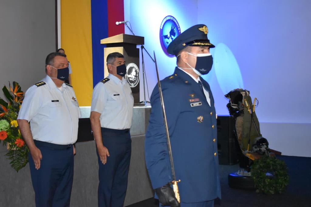 Nuevo Comandante en el Comando Aéreo de Combate No. 1, unidad estratégica de su Fuerza Aérea Colombiana