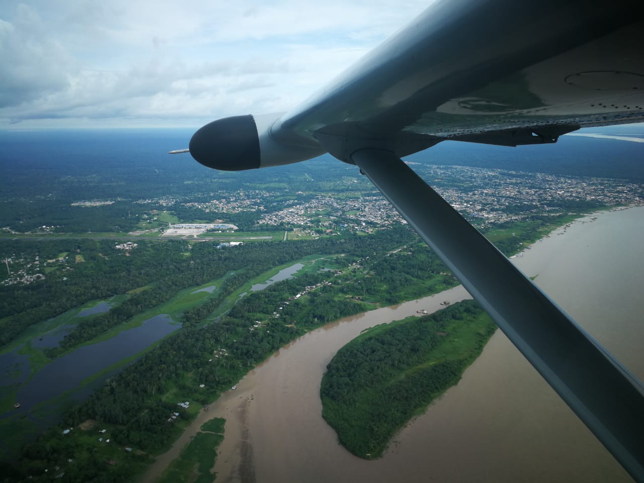 Su Fuerza Aérea trabajando día a día por el Amazonas