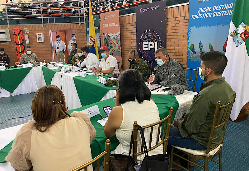 La Fuerza Aérea asistió al consejo de seguridad en Sucre