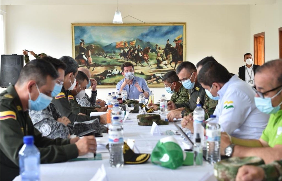 Consejo de seguridad en el municipio de Andes, Antioquia 