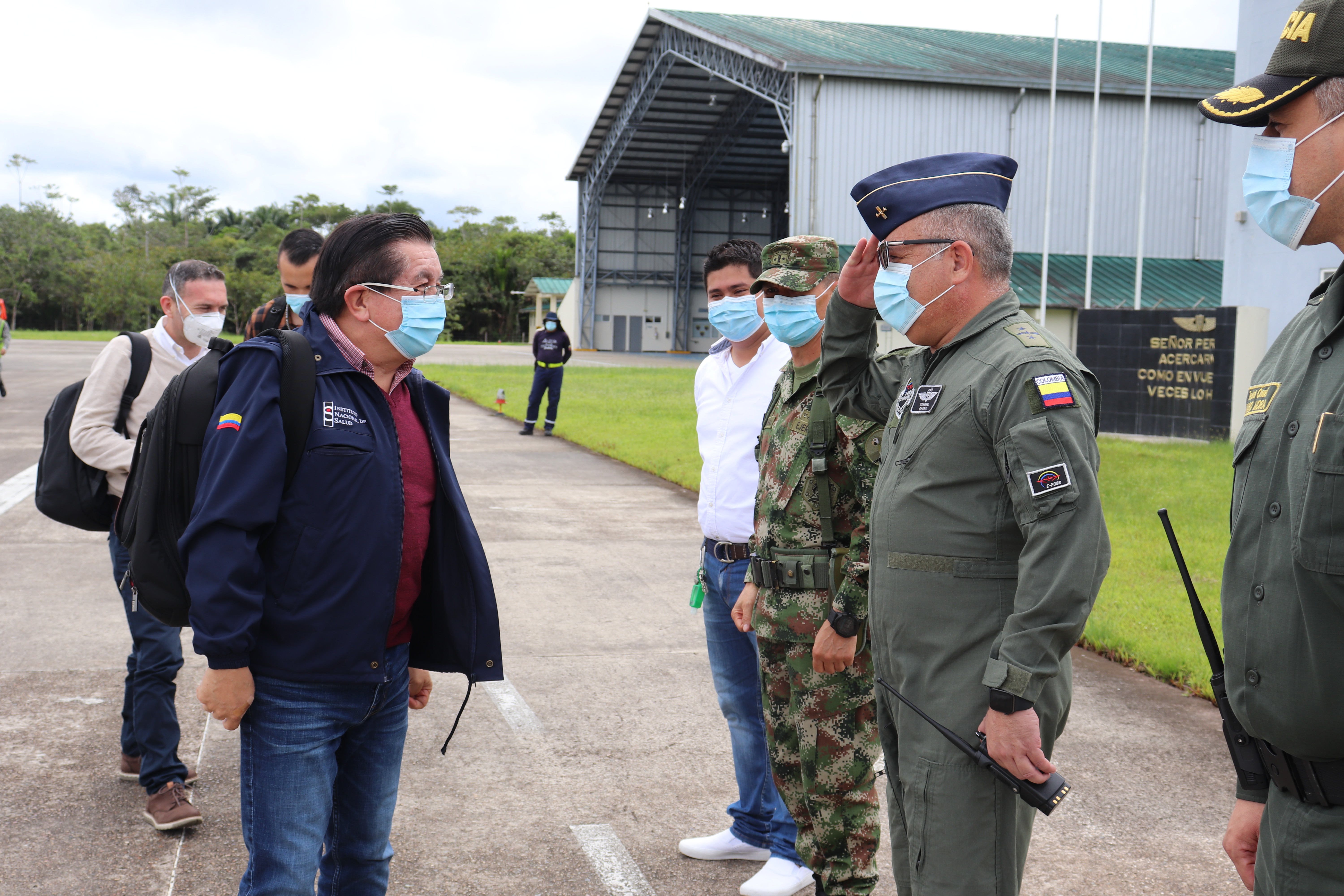 Ministro de Salud visitó el Amazonas y fue recibido por el GAAMA