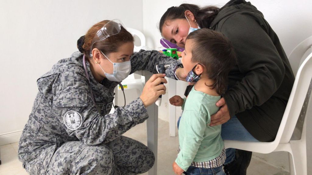 Salud y bienestar llegó al municipio de La Ceja gracias a su Fuerza Aérea Colombiana  
