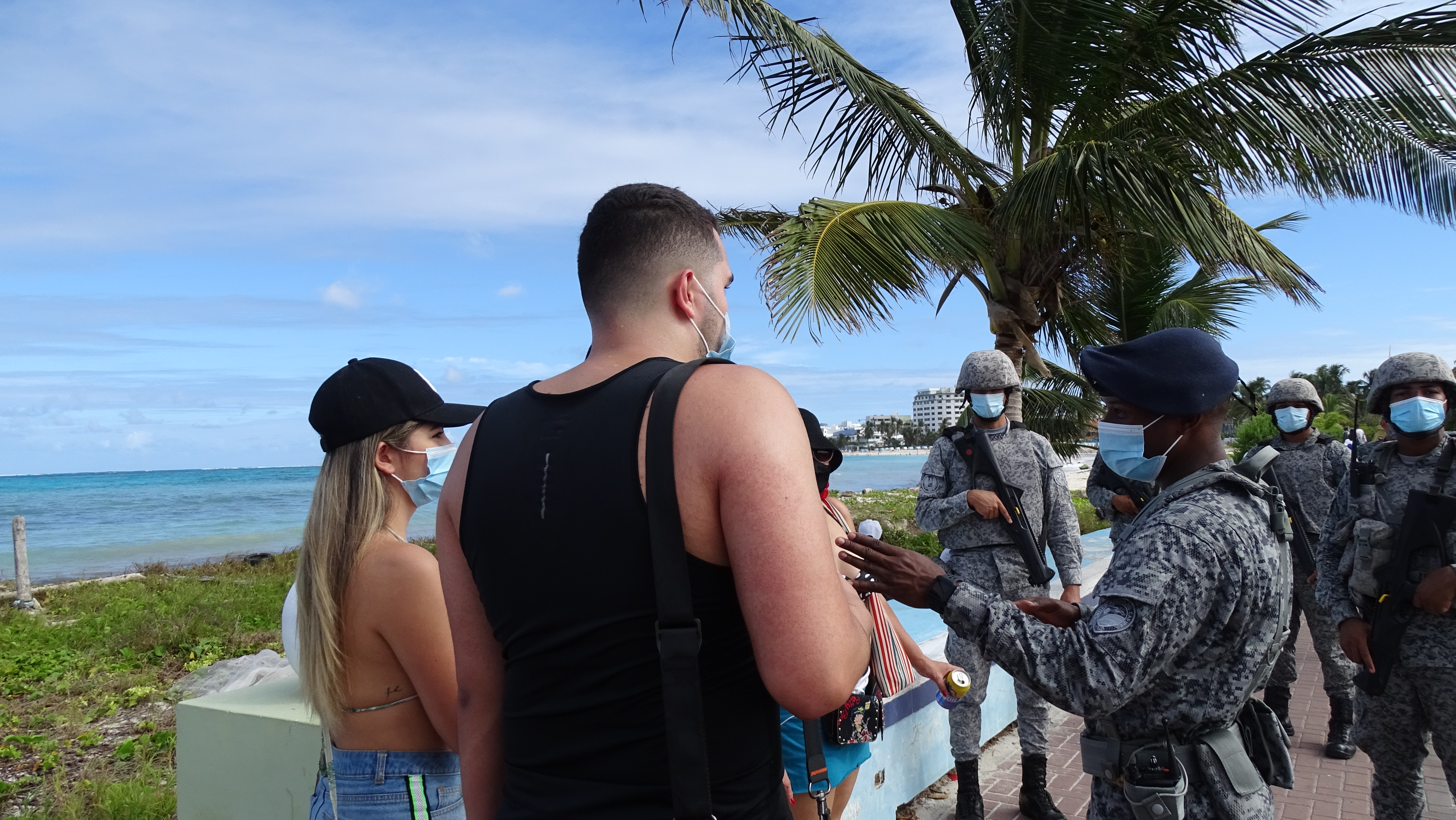 El GACAR de la mano con la seguridad en la isla de San Andrés.