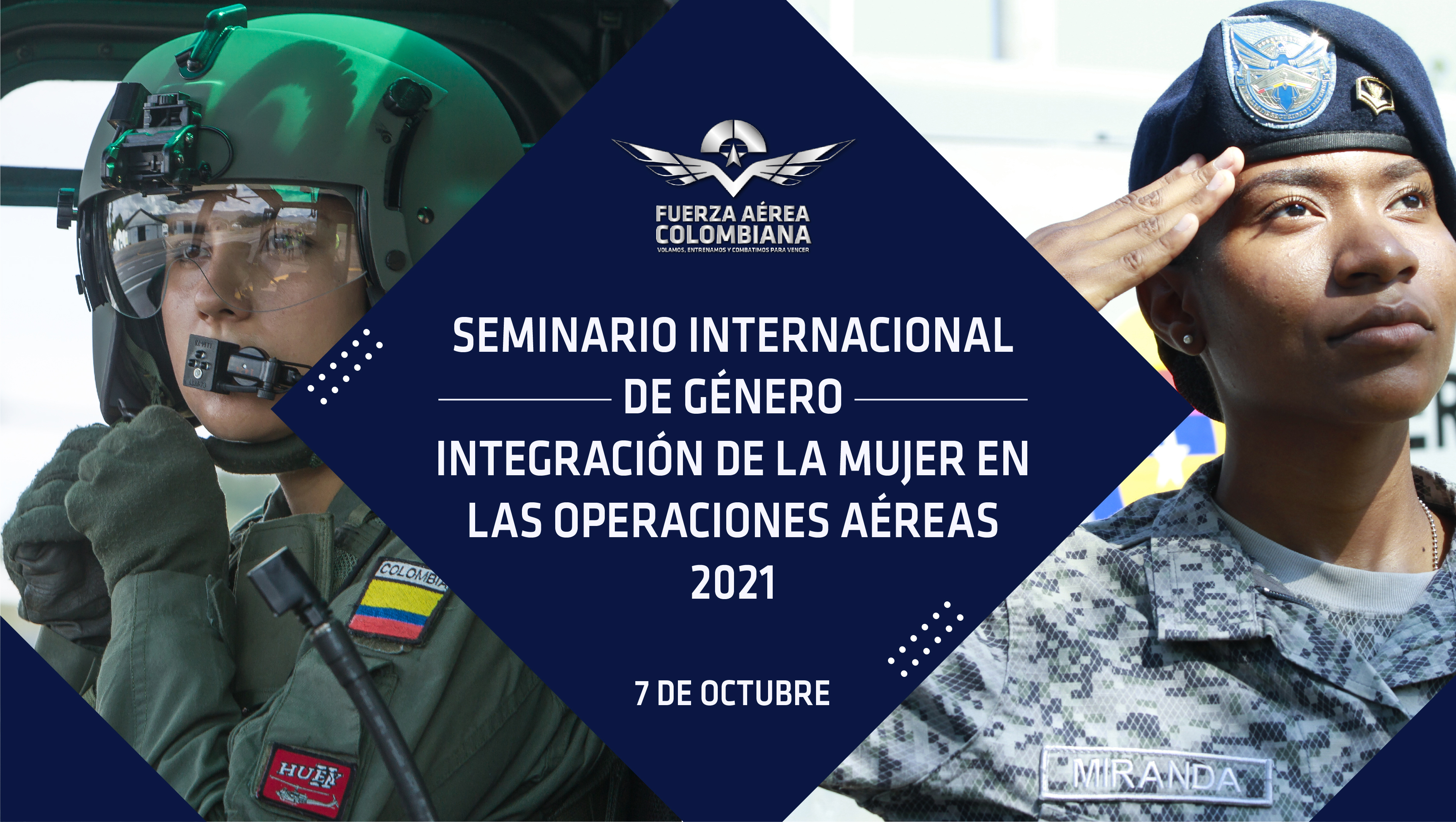 Primer seminario internacional de género liderado por su Fuerza Aérea Colombiana