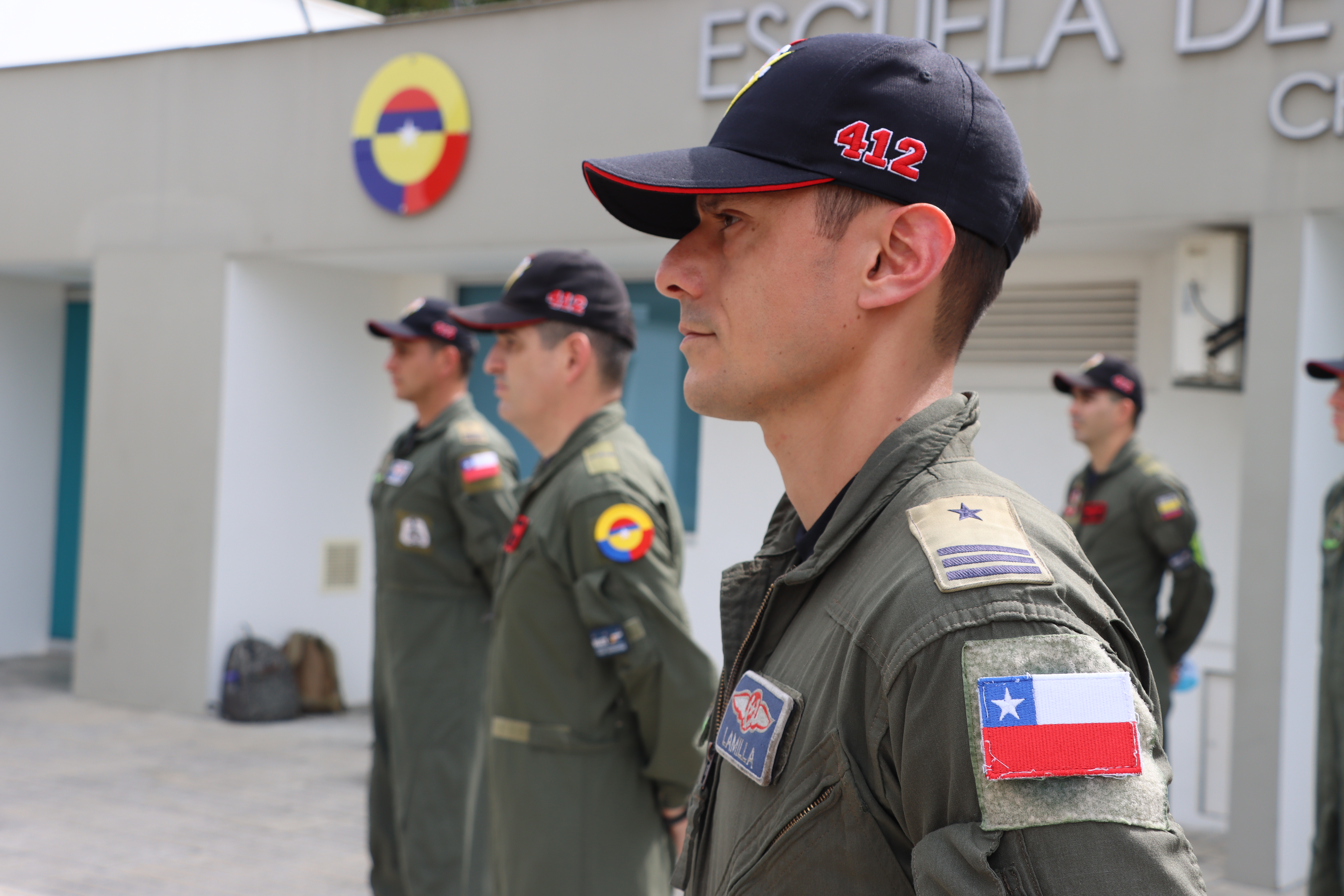 Pilotos chilenos fueron entrenados por su Fuerza Aérea Colombiana   