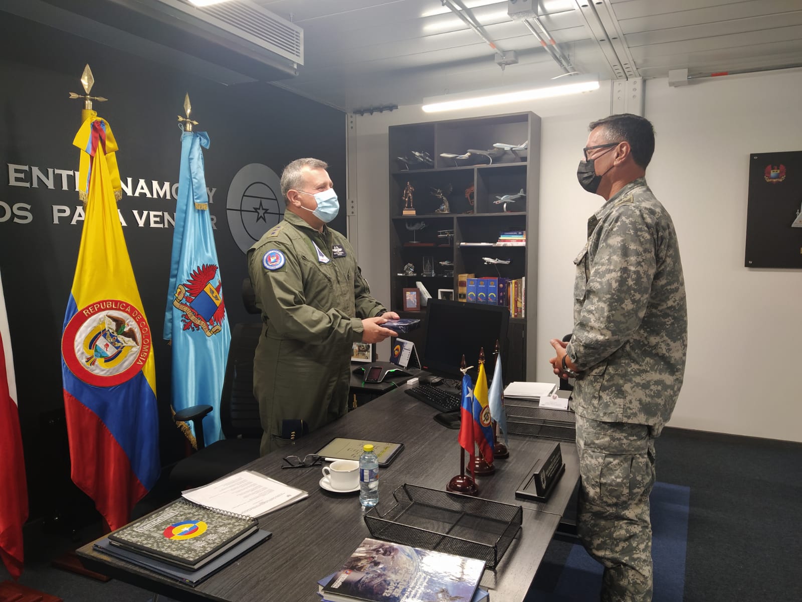 Colombia y Chile realizaron reunión de Jefes de Estado Mayor entre Fuerzas Aéreas 