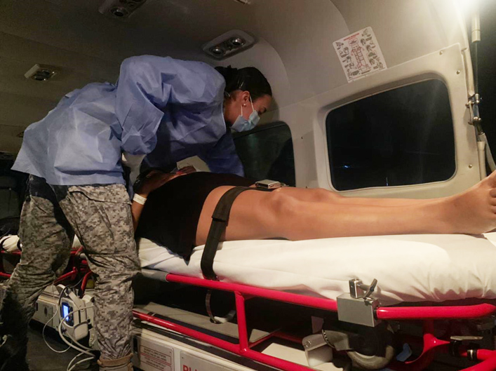 Oportuno traslado aeromédico de mujer en estado crítico en La Macarena 