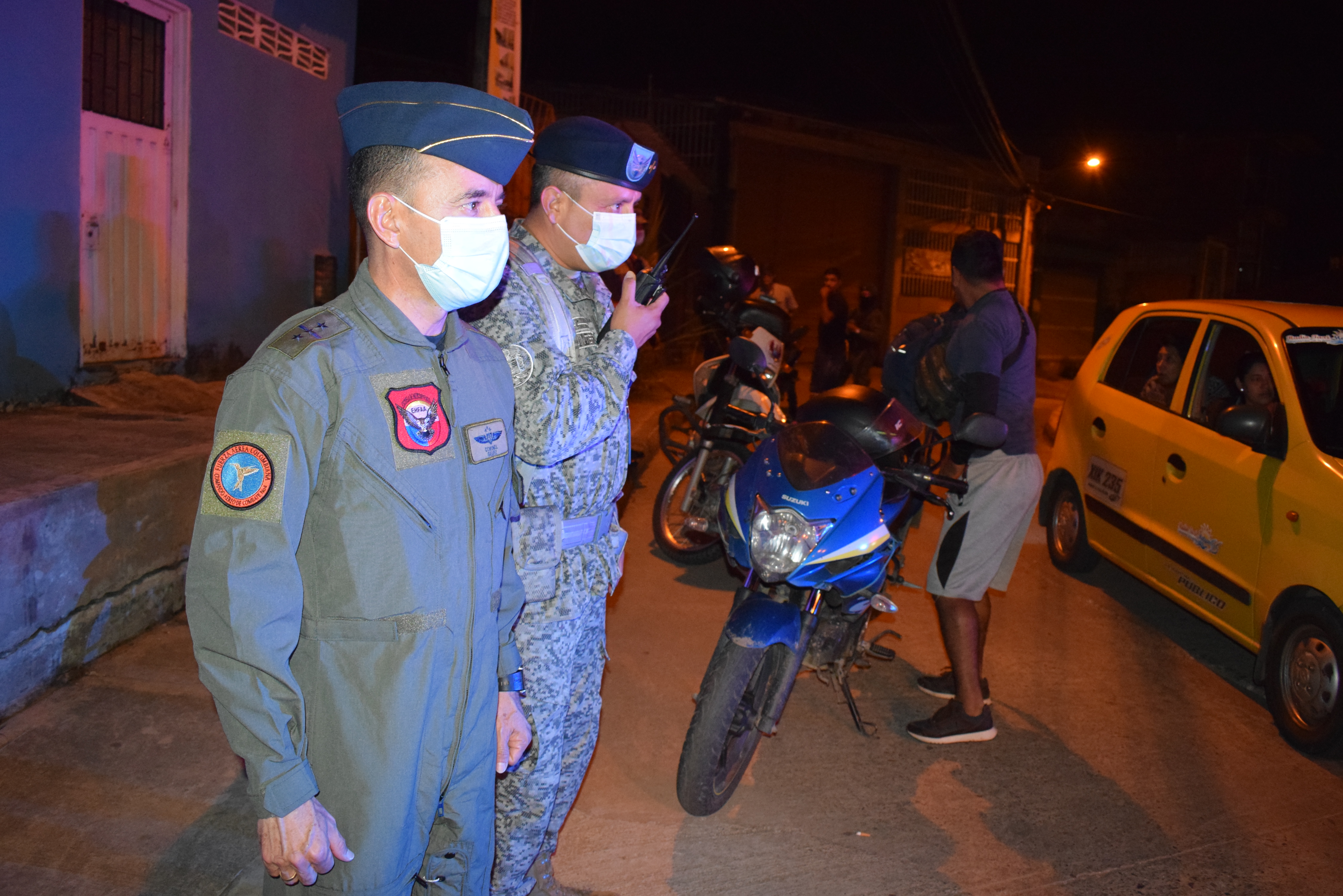 Con patrullas  terrestres su Fuerza Aérea busca fortalecer seguridad en Melgar