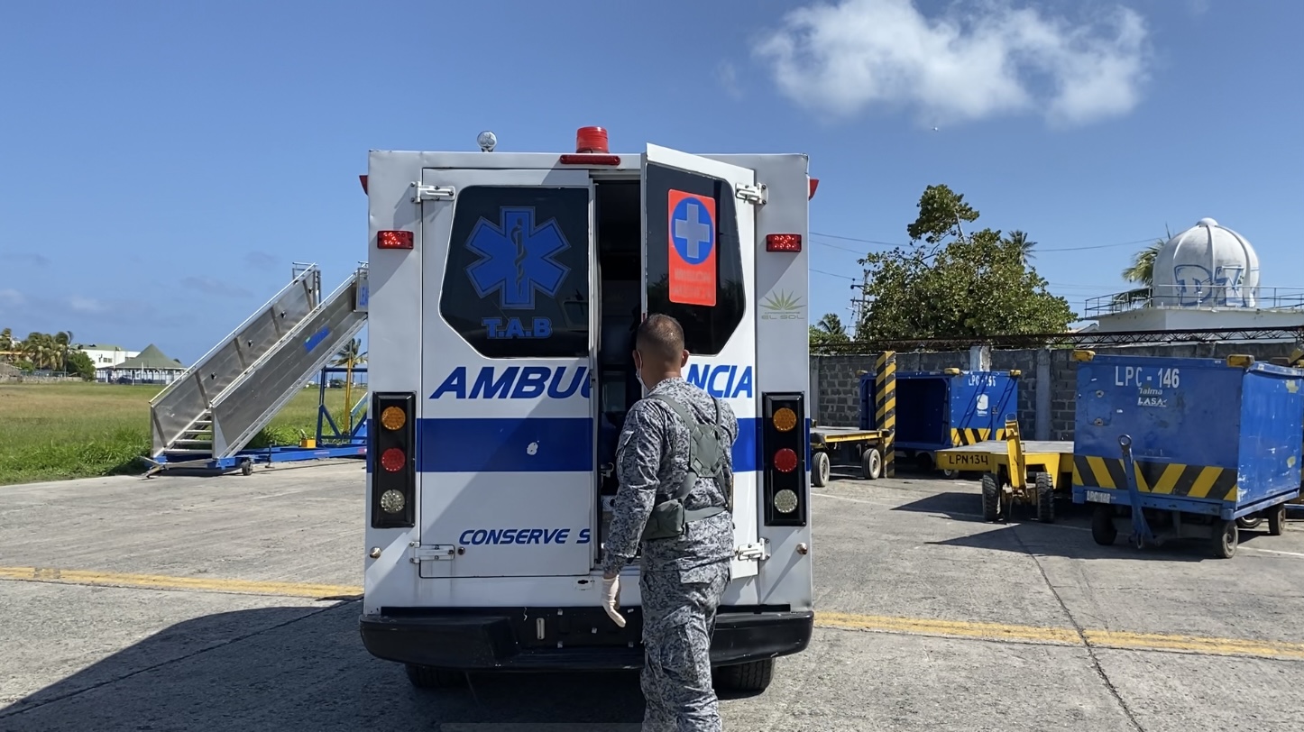 Su Fuerza Aérea Colombiana realiza cinco traslados aeromédicos en un solo día en la Isla de San Andrés y providencia