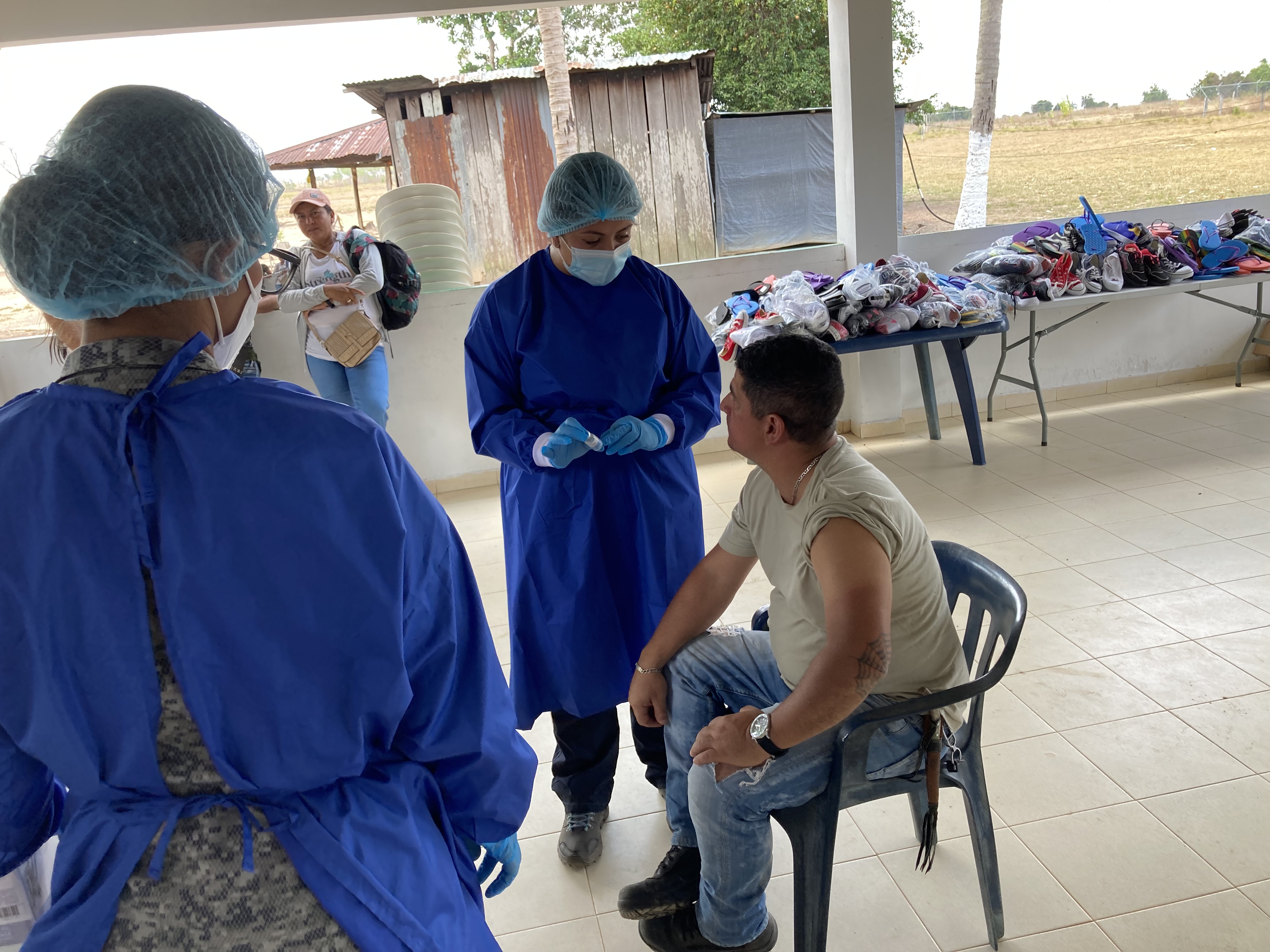 En Vichada, su Fuerza Aérea continúa promoviendo el Plan Nacional de Vacunación contra el COVID-19