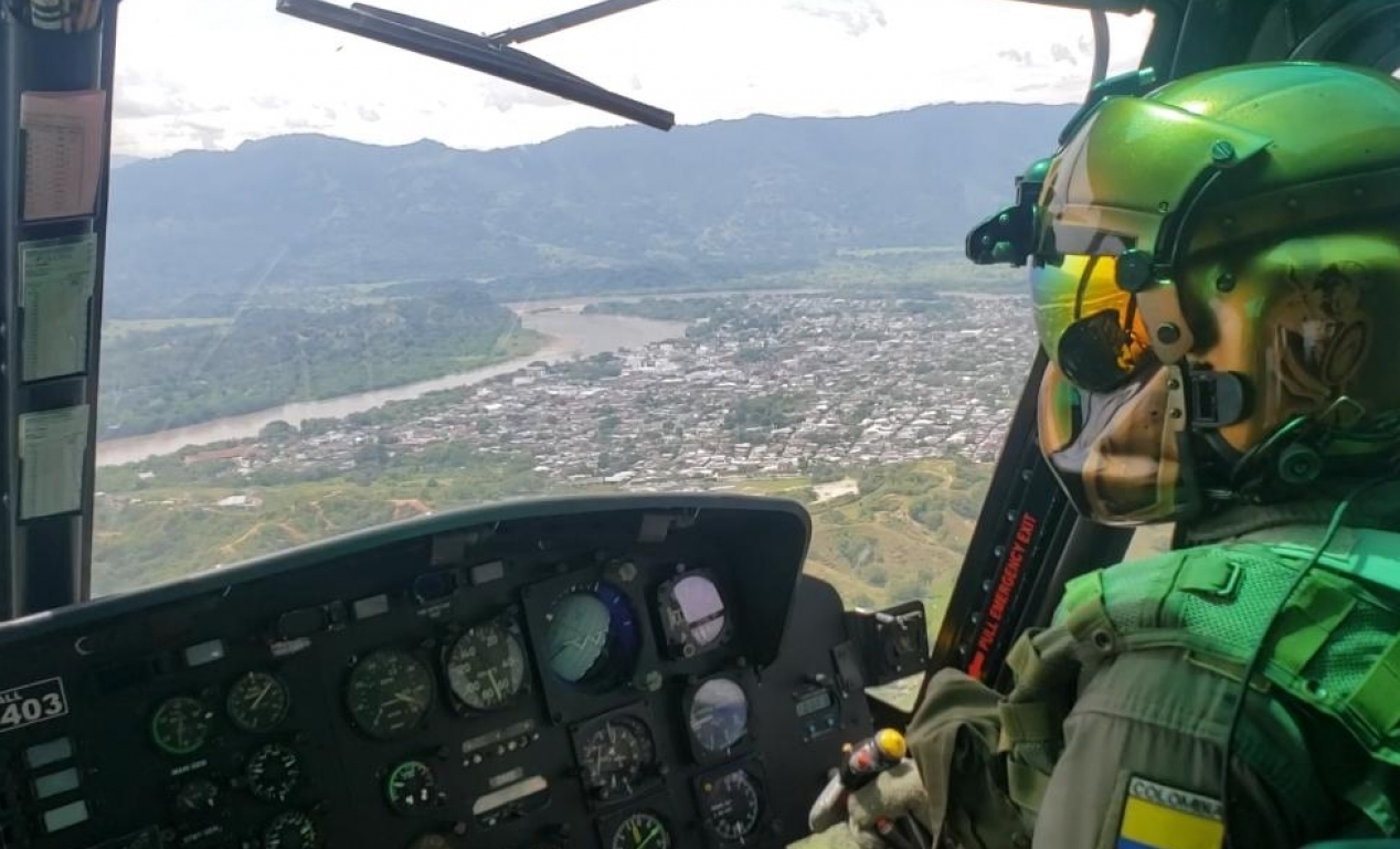 Fuerza Aérea Colombiana contribuye a la seguridad de los colombianos en el Magdalena Centro y el Catatumbo